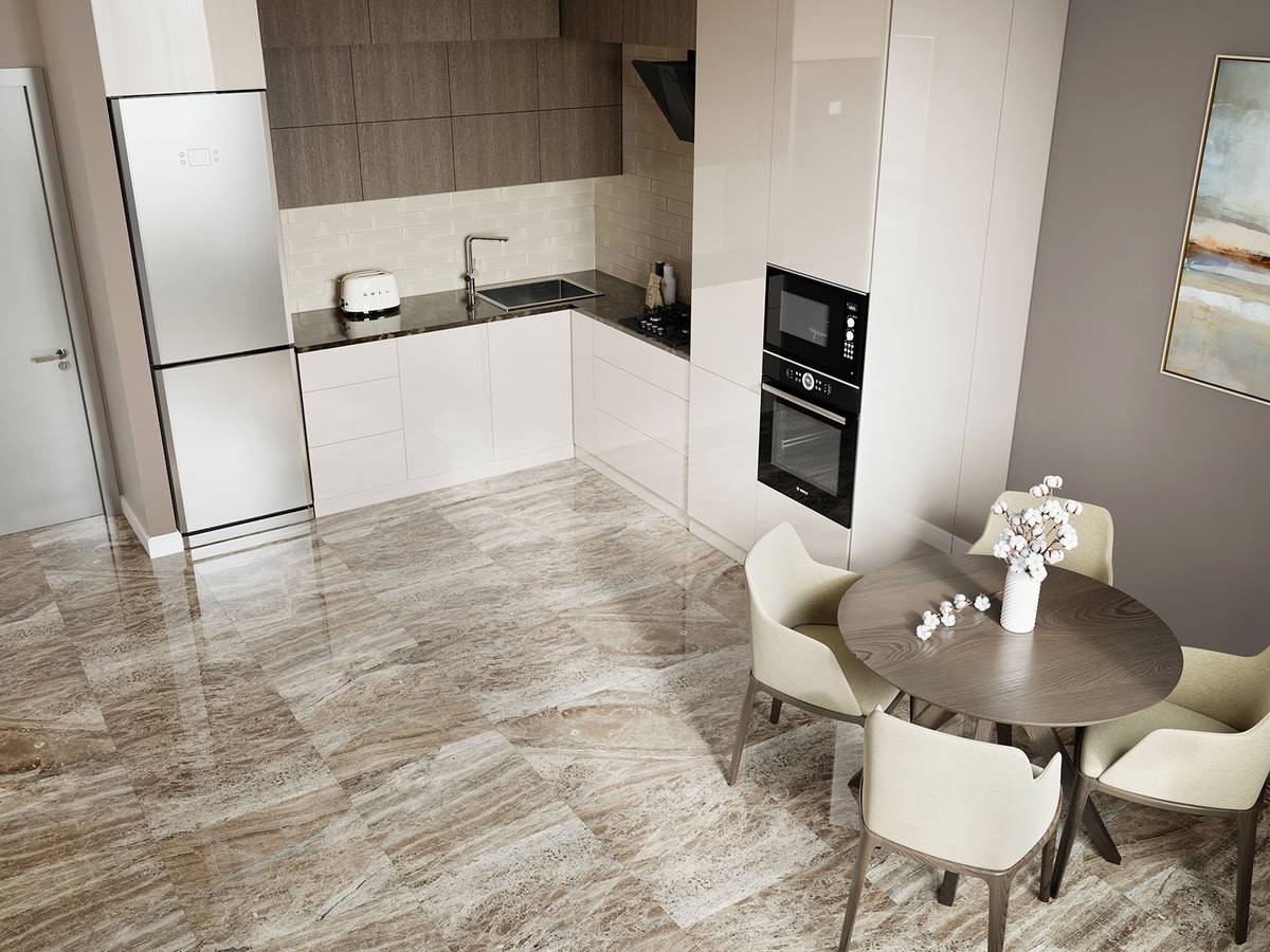 Staro Oasis Imperador Choco Керамогранит Staro Oasis Imperador Choco 60x60 полированный шоколадный